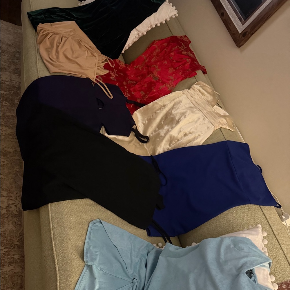 8 Semi Formal Cocktail Dress Lot Bundle Size S and XS